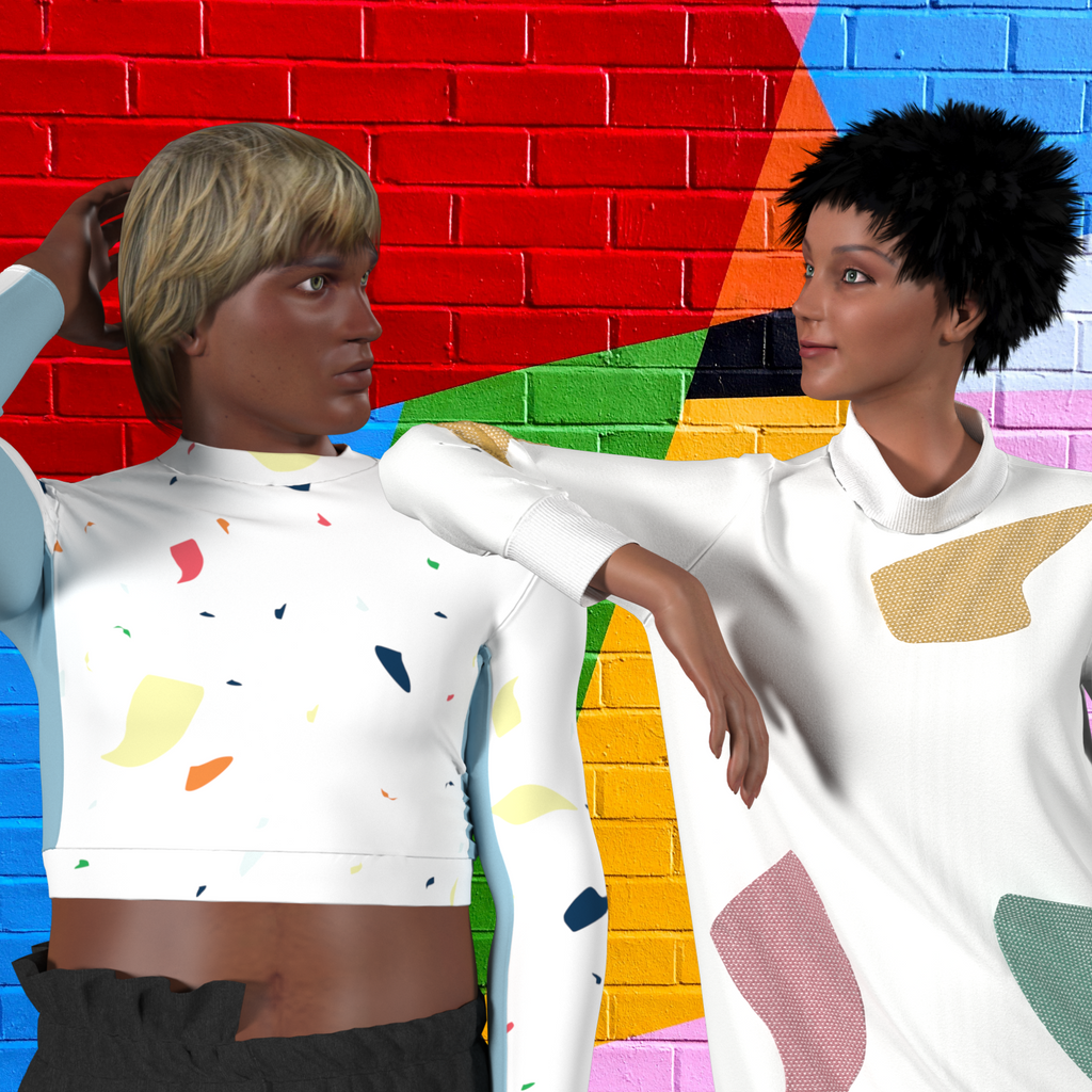assiakara genderfluid vêtements marque no gender non genré croptop pull couleurs mode éthique marque vêtements écoresponsable valeurs