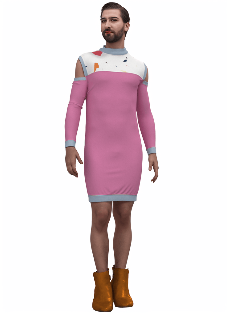 BODYCOOL - la robe bodycon la plus cool ! - ASSIAKARA vêtement non genré genderless no gender mode unisexe look androgyne dégenrer degender fashion sur mesure inclusivité inclusif inclusive