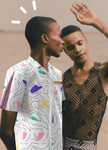 CHOOL - la chemise confortable et cool! - ASSIAKARA vêtement non genré genderless no gender mode unisexe look androgyne dégenrer degender fashion sur mesure inclusivité inclusif inclusive