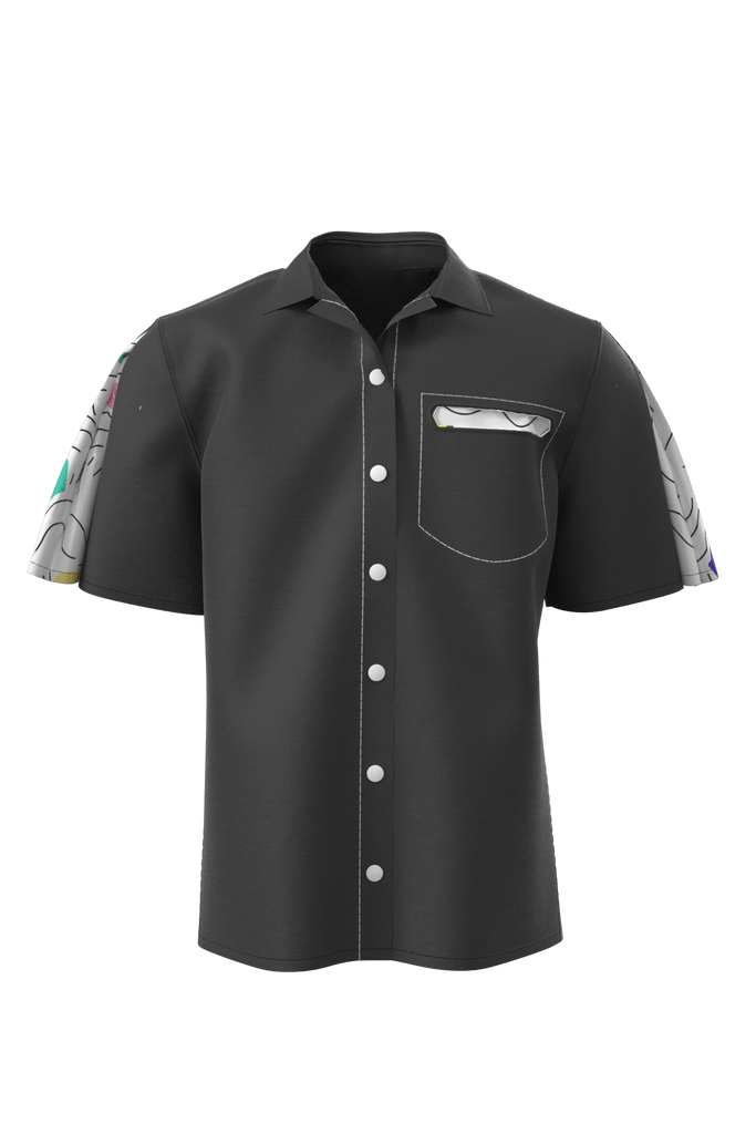 CHOOL - la chemise confortable et cool! - ASSIAKARA vêtement non genré genderless no gender mode unisexe look androgyne dégenrer degender fashion sur mesure inclusivité inclusif inclusive