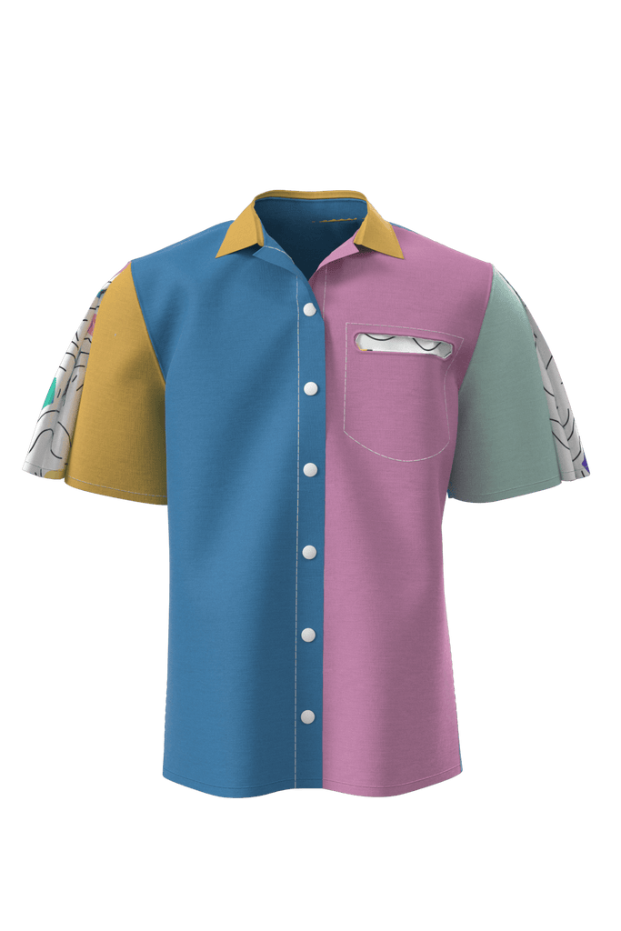 CHOOL - la chemise confortable et cool! - ASSIAKARA vêtement non genré genderless no gender mode unisexe look androgyne dégenrer degender fashion sur mesure inclusivité inclusif inclusive