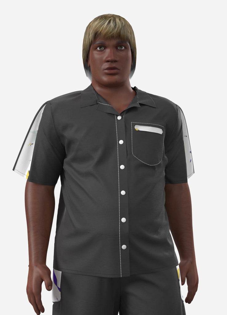 CHOOL - la chemise confortable et cool! - ASSIAKARA vêtement non genré genderless no gender mode unisexe look androgyne dégenrer degender fashion sur mesure inclusivité inclusif inclusive