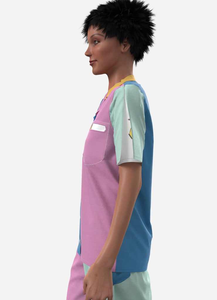 CHOOL - la chemise confortable et cool! - ASSIAKARA vêtement non genré genderless no gender mode unisexe look androgyne dégenrer degender fashion sur mesure inclusivité inclusif inclusive