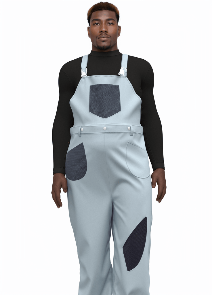 DINGUERIE DENIM - ASSIAKARA vêtement non genré genderless no gender mode unisexe look androgyne dégenrer degender fashion sur mesure inclusivité inclusif inclusive