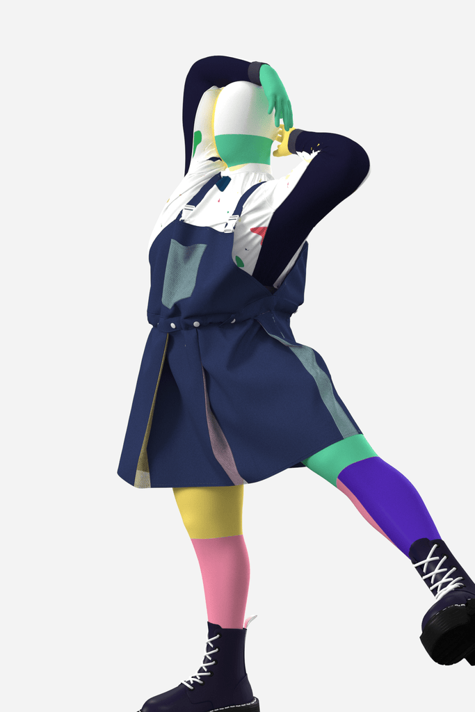 DINGUERIE DENIM - ASSIAKARA vêtement non genré genderless no gender mode unisexe look androgyne dégenrer degender fashion sur mesure inclusivité inclusif inclusive