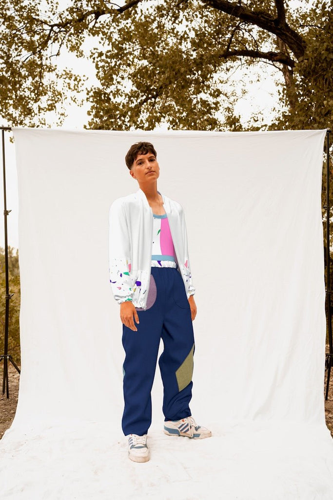 DINGUERIE DENIM - ASSIAKARA vêtement non genré genderless no gender mode unisexe look androgyne dégenrer degender fashion sur mesure inclusivité inclusif inclusive
