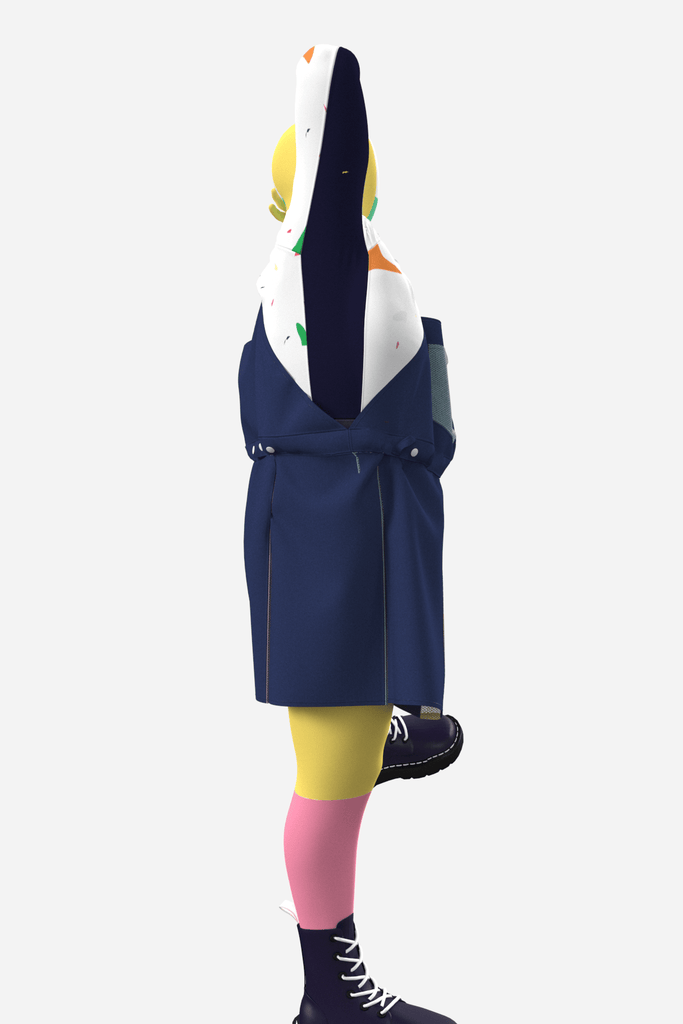 DINGUERIE DENIM - ASSIAKARA vêtement non genré genderless no gender mode unisexe look androgyne dégenrer degender fashion sur mesure inclusivité inclusif inclusive