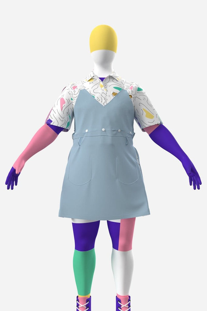 DINGUERIE JERSEY - ASSIAKARA vêtement non genré genderless no gender mode unisexe look androgyne dégenrer degender fashion sur mesure inclusivité inclusif inclusive