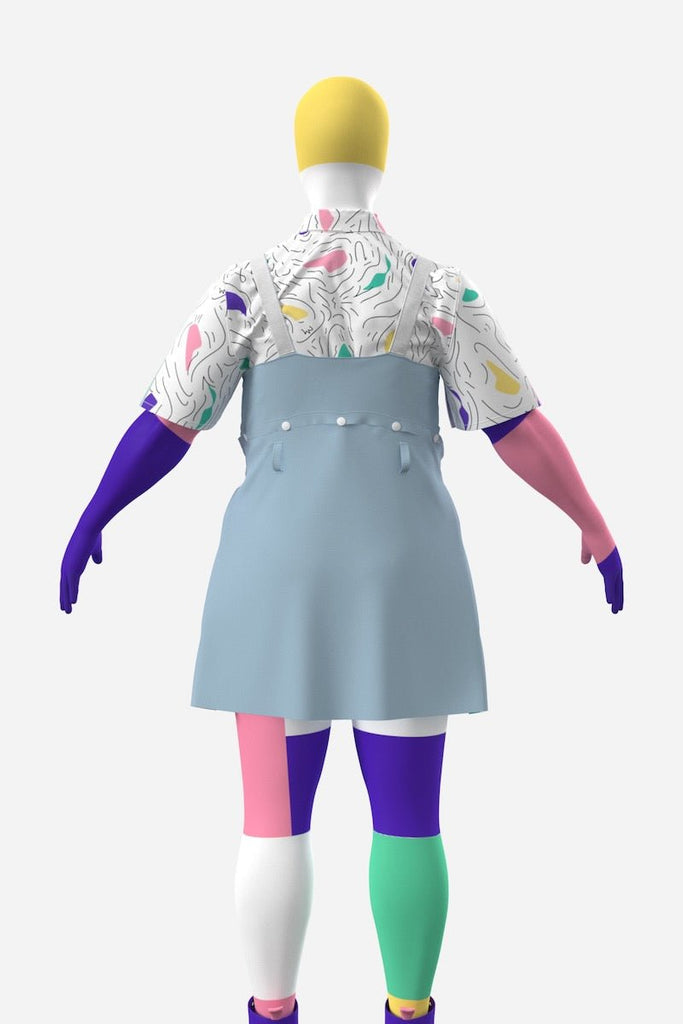 DINGUERIE JERSEY - ASSIAKARA vêtement non genré genderless no gender mode unisexe look androgyne dégenrer degender fashion sur mesure inclusivité inclusif inclusive