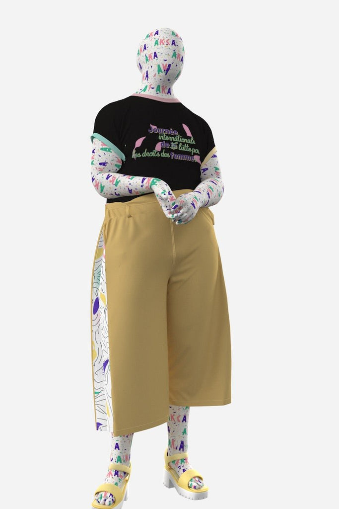 DINGUERIE JERSEY - ASSIAKARA vêtement non genré genderless no gender mode unisexe look androgyne dégenrer degender fashion sur mesure inclusivité inclusif inclusive