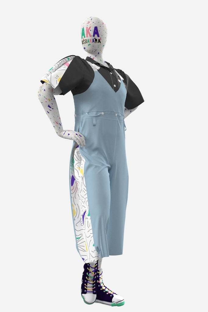 DINGUERIE JERSEY - ASSIAKARA vêtement non genré genderless no gender mode unisexe look androgyne dégenrer degender fashion sur mesure inclusivité inclusif inclusive