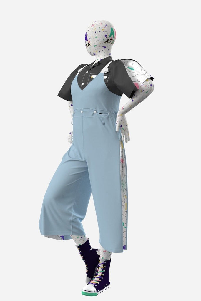 DINGUERIE JERSEY - ASSIAKARA vêtement non genré genderless no gender mode unisexe look androgyne dégenrer degender fashion sur mesure inclusivité inclusif inclusive