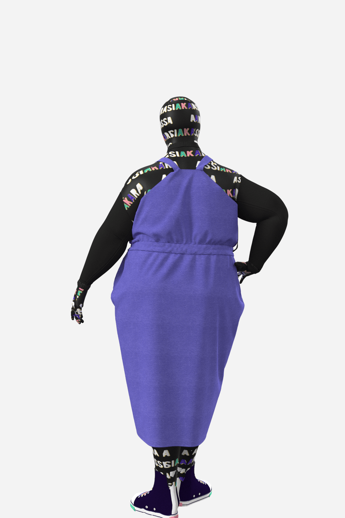 DINGUERIE VELOURS - ASSIAKARA vêtement non genré genderless no gender mode unisexe look androgyne dégenrer degender fashion sur mesure inclusivité inclusif inclusive