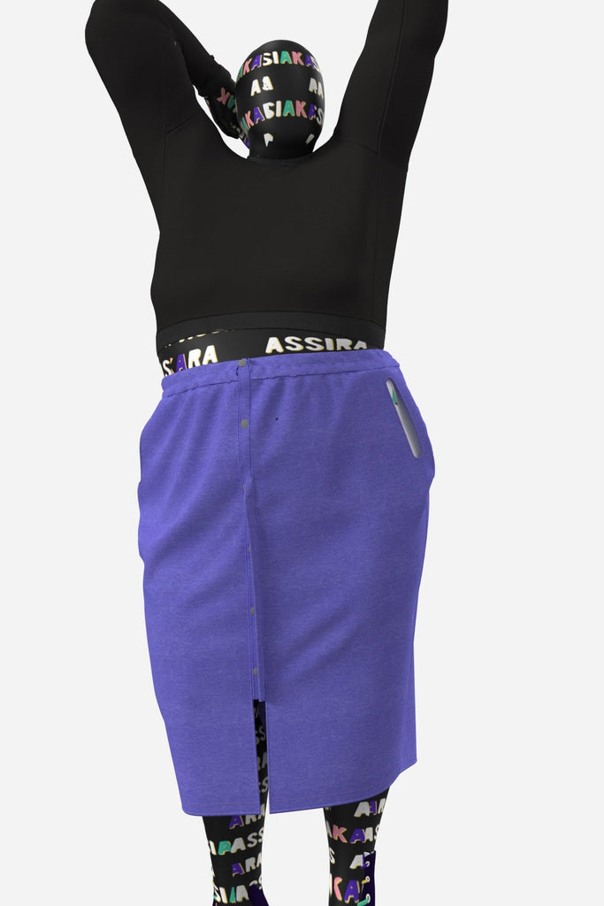 DINGUERIE VELOURS - ASSIAKARA vêtement non genré genderless no gender mode unisexe look androgyne dégenrer degender fashion sur mesure inclusivité inclusif inclusive