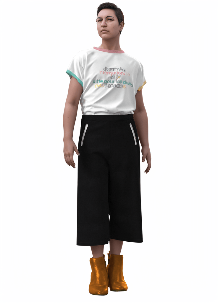 DINGUERIE VELOURS - ASSIAKARA vêtement non genré genderless no gender mode unisexe look androgyne dégenrer degender fashion sur mesure inclusivité inclusif inclusive