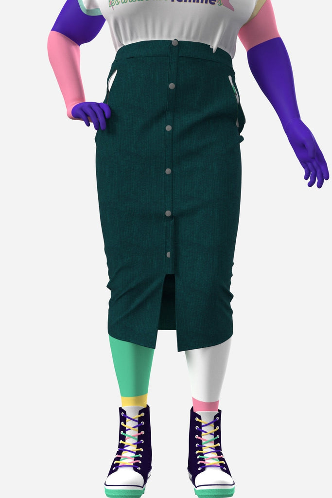 DINGUERIE VELOURS - ASSIAKARA vêtement non genré genderless no gender mode unisexe look androgyne dégenrer degender fashion sur mesure inclusivité inclusif inclusive