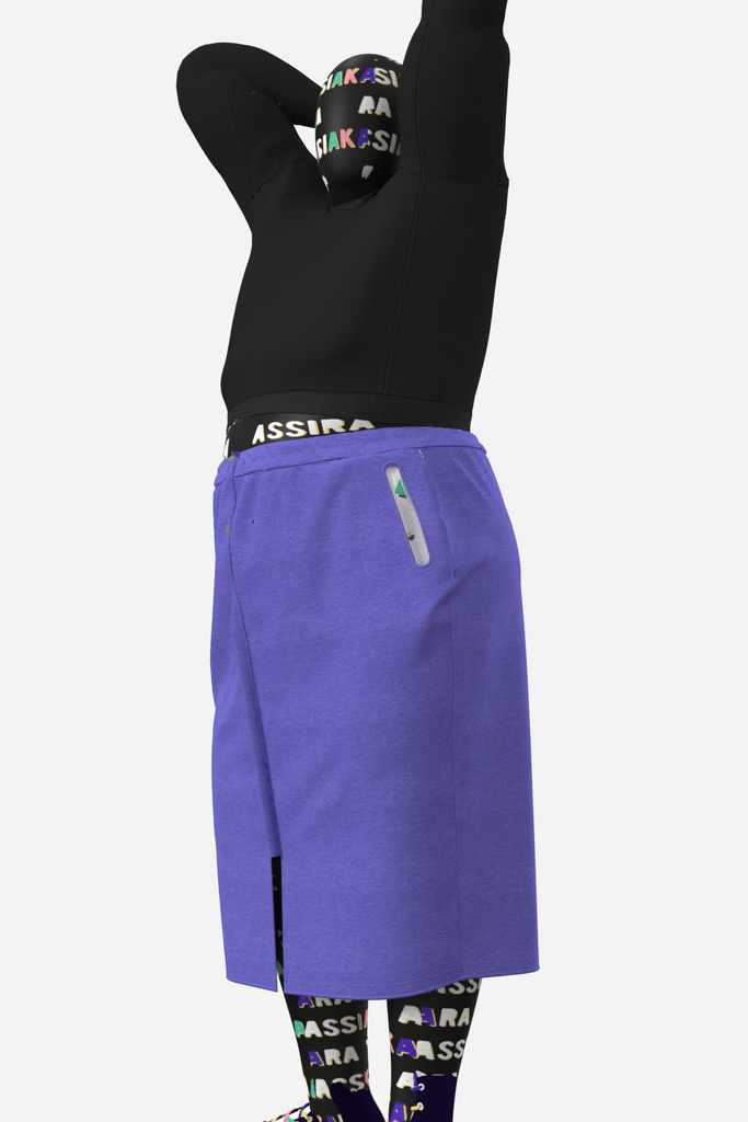 DINGUERIE VELOURS - ASSIAKARA vêtement non genré genderless no gender mode unisexe look androgyne dégenrer degender fashion sur mesure inclusivité inclusif inclusive