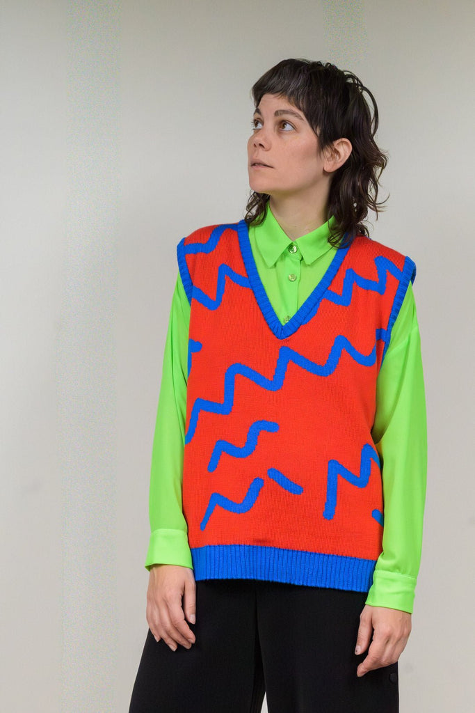 DISSISIT - Le pull sans manches! - ASSIAKARA vêtement non genré genderless no gender mode unisexe look androgyne dégenrer degender fashion sur mesure inclusivité inclusif inclusive