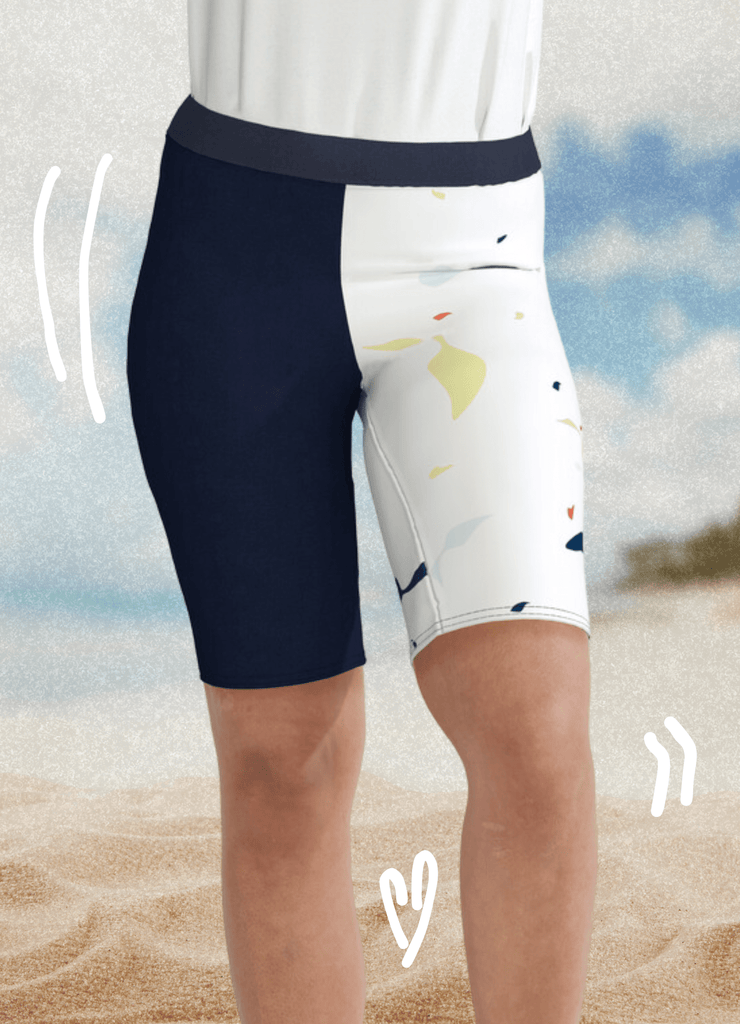 HASE - le short cycliste funky ! - ASSIAKARA vêtement non genré genderless no gender mode unisexe look androgyne dégenrer degender fashion sur mesure inclusivité inclusif inclusive