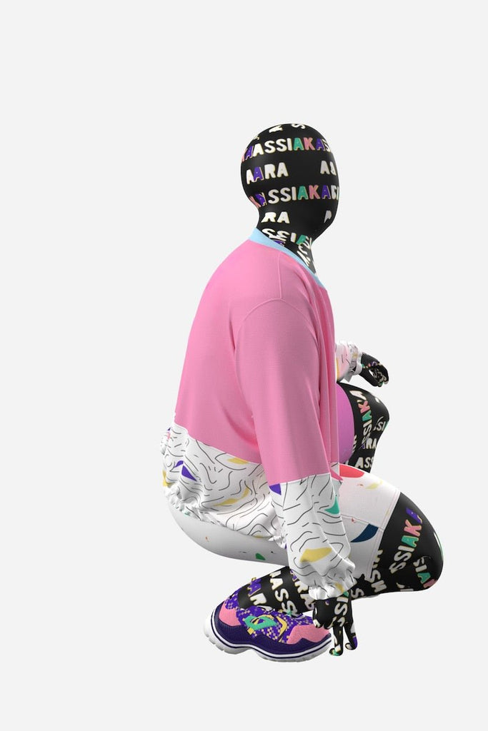 JOJO - ta bomber jacket colorée ! - ASSIAKARA vêtement non genré genderless no gender mode unisexe look androgyne dégenrer degender fashion sur mesure inclusivité inclusif inclusive