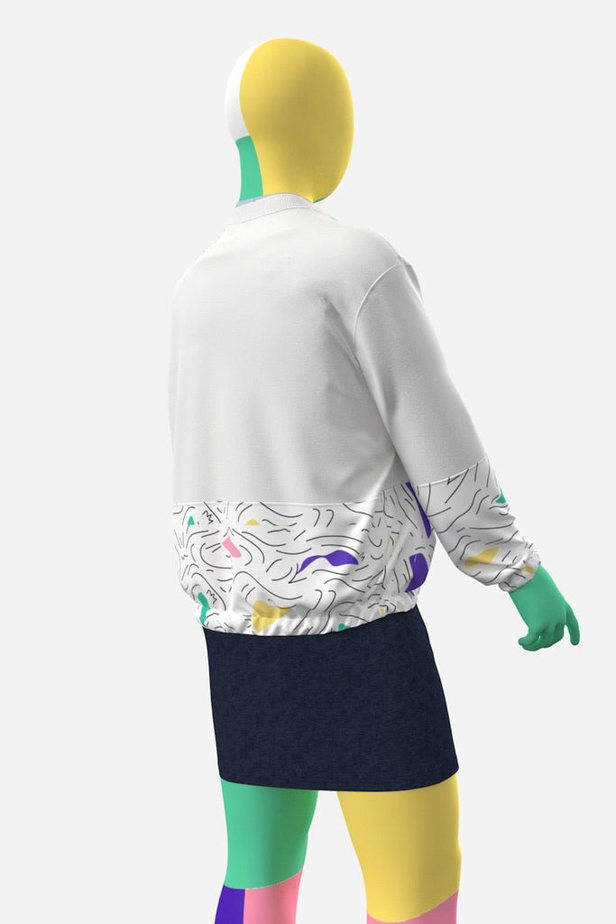 JOJO - ta bomber jacket colorée ! - ASSIAKARA vêtement non genré genderless no gender mode unisexe look androgyne dégenrer degender fashion sur mesure inclusivité inclusif inclusive