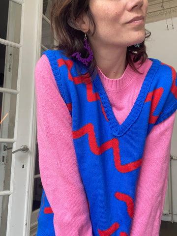 Le GILET coloré! - ASSIAKARA vêtement non genré genderless no gender mode unisexe look androgyne dégenrer degender fashion sur mesure inclusivité inclusif inclusive