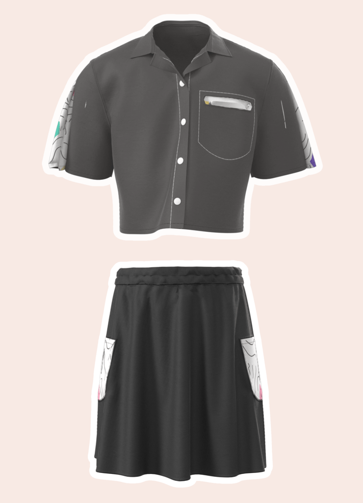 Les CO - ORDS ✨ - ASSIAKARA vêtement non genré genderless no gender mode unisexe look androgyne dégenrer degender fashion sur mesure inclusivité inclusif inclusive