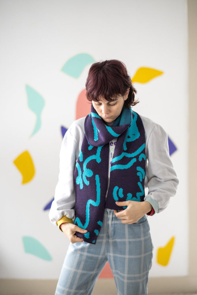 LES ECHARPES 🧣 - ASSIAKARA vêtement non genré genderless no gender mode unisexe look androgyne dégenrer degender fashion sur mesure inclusivité inclusif inclusive