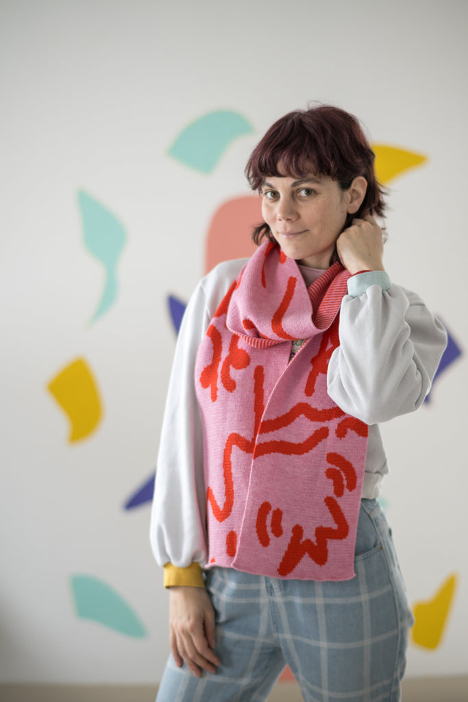 LES ECHARPES 🧣 - ASSIAKARA vêtement non genré genderless no gender mode unisexe look androgyne dégenrer degender fashion sur mesure inclusivité inclusif inclusive