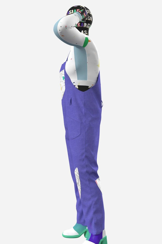 LILB - la salopette unique en son genre ! - ASSIAKARA vêtement non genré genderless no gender mode unisexe look androgyne dégenrer degender fashion sur mesure inclusivité inclusif inclusive