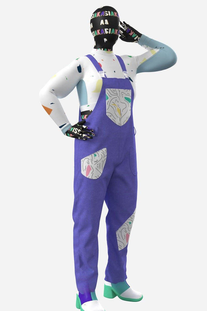 LILB - la salopette unique en son genre ! - ASSIAKARA vêtement non genré genderless no gender mode unisexe look androgyne dégenrer degender fashion sur mesure inclusivité inclusif inclusive