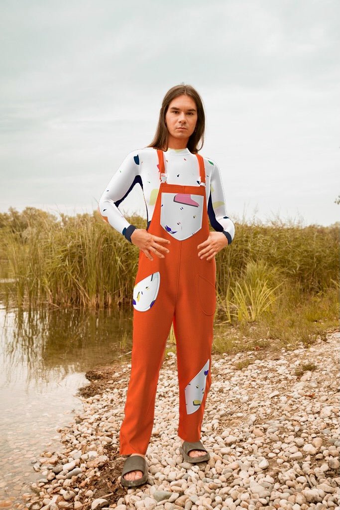 LILB - la salopette unique en son genre ! - ASSIAKARA vêtement non genré genderless no gender mode unisexe look androgyne dégenrer degender fashion sur mesure inclusivité inclusif inclusive