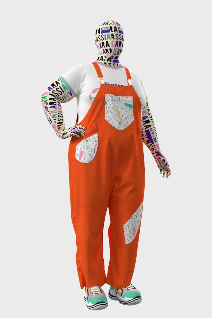 LILB - la salopette unique en son genre ! - ASSIAKARA vêtement non genré genderless no gender mode unisexe look androgyne dégenrer degender fashion sur mesure inclusivité inclusif inclusive