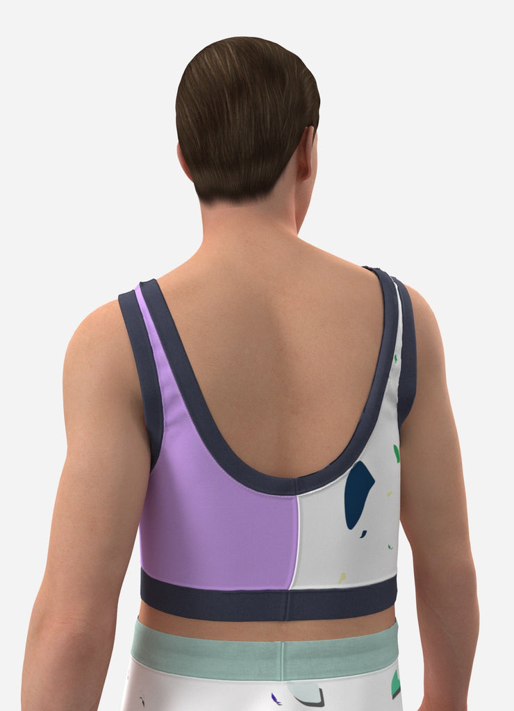 OUFTOI! - le top d'été funky - ASSIAKARA vêtement non genré genderless no gender mode unisexe look androgyne dégenrer degender fashion sur mesure inclusivité inclusif inclusive