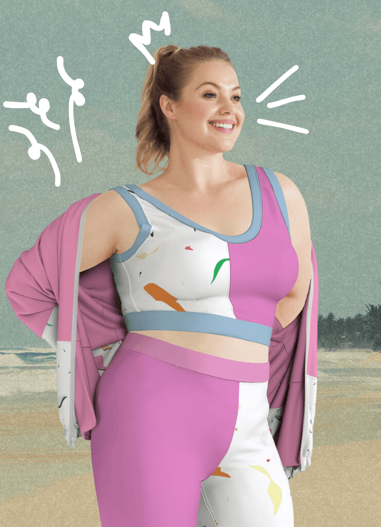 OUFTOI! - le top d'été funky - ASSIAKARA vêtement non genré genderless no gender mode unisexe look androgyne dégenrer degender fashion sur mesure inclusivité inclusif inclusive