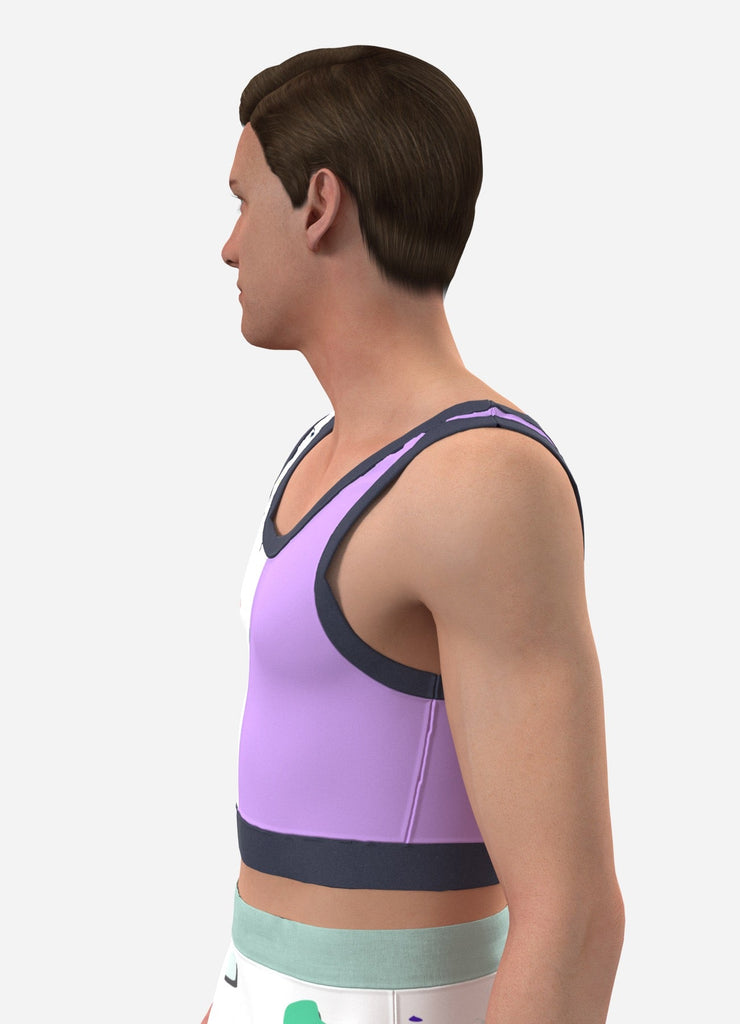 OUFTOI! - le top d'été funky - ASSIAKARA vêtement non genré genderless no gender mode unisexe look androgyne dégenrer degender fashion sur mesure inclusivité inclusif inclusive