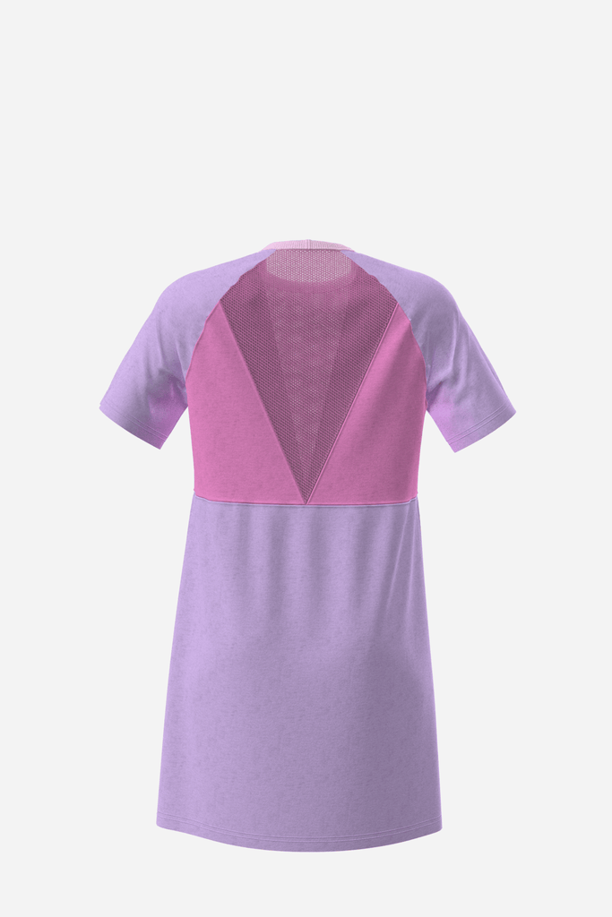 SORBET - la robe t-shirt - ASSIAKARA vêtement non genré genderless no gender mode unisexe look androgyne dégenrer degender fashion sur mesure inclusivité inclusif inclusive