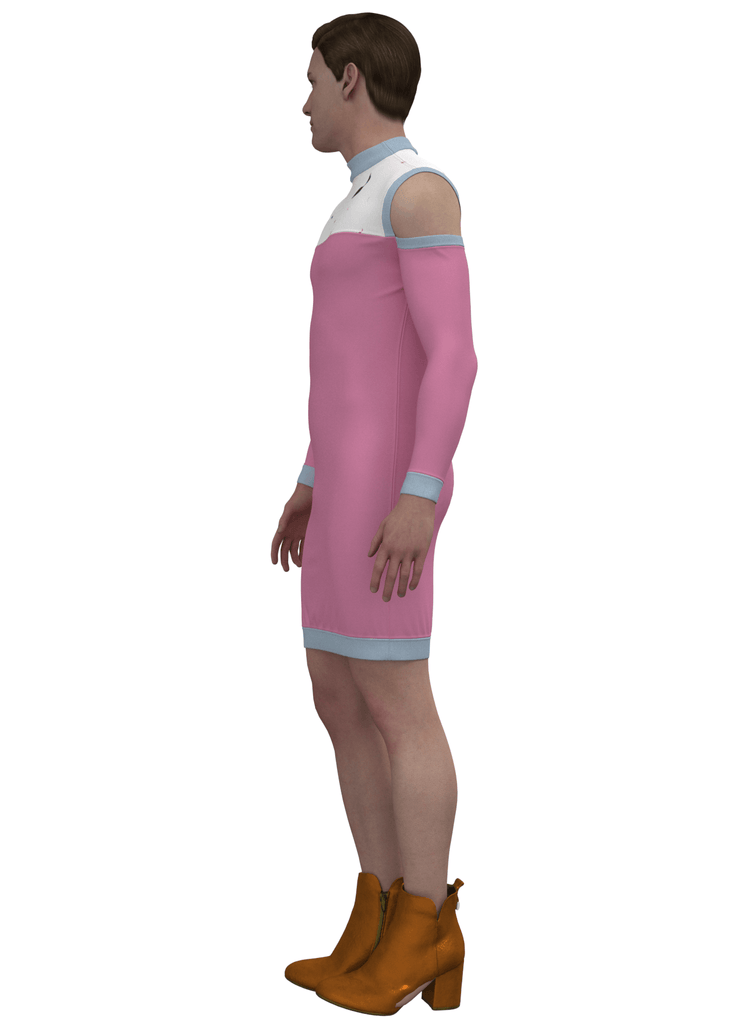 BODYCOOL - la robe bodycon la plus cool ! - ASSIAKARA vêtement non genré genderless no gender mode unisexe look androgyne dégenrer degender fashion sur mesure inclusivité inclusif inclusive