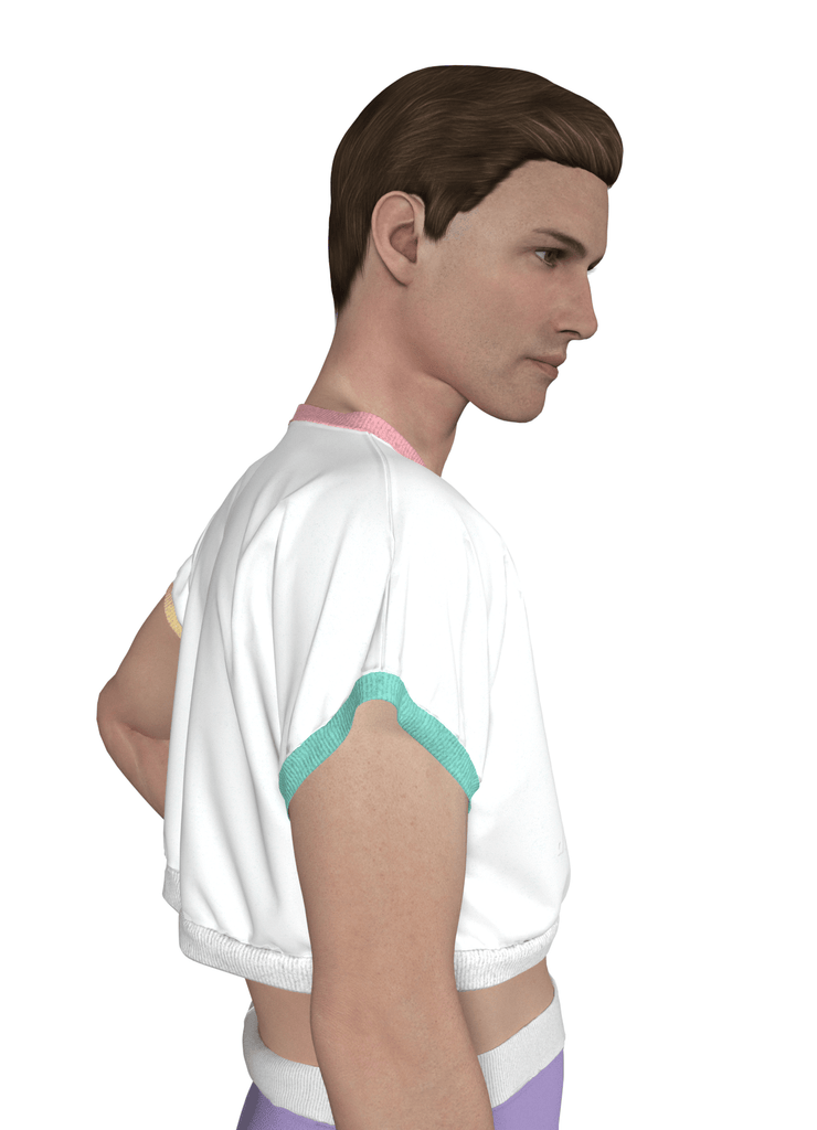 CROCCROC - le croptop qui s'exprime ! - ASSIAKARA vêtement non genré genderless no gender mode unisexe look androgyne dégenrer degender fashion sur mesure inclusivité inclusif inclusive