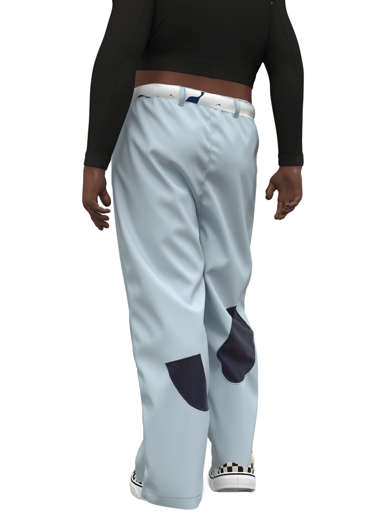 DINGUERIE DENIM - ASSIAKARA vêtement non genré genderless no gender mode unisexe look androgyne dégenrer degender fashion sur mesure inclusivité inclusif inclusive