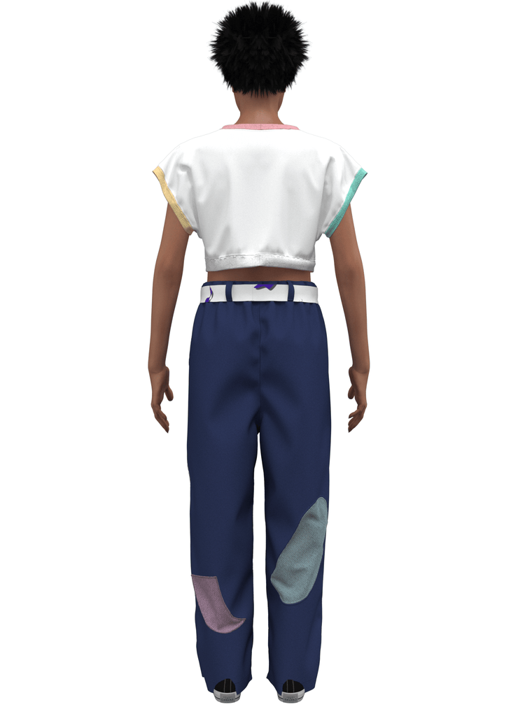 DINGUERIE DENIM - ASSIAKARA vêtement non genré genderless no gender mode unisexe look androgyne dégenrer degender fashion sur mesure inclusivité inclusif inclusive