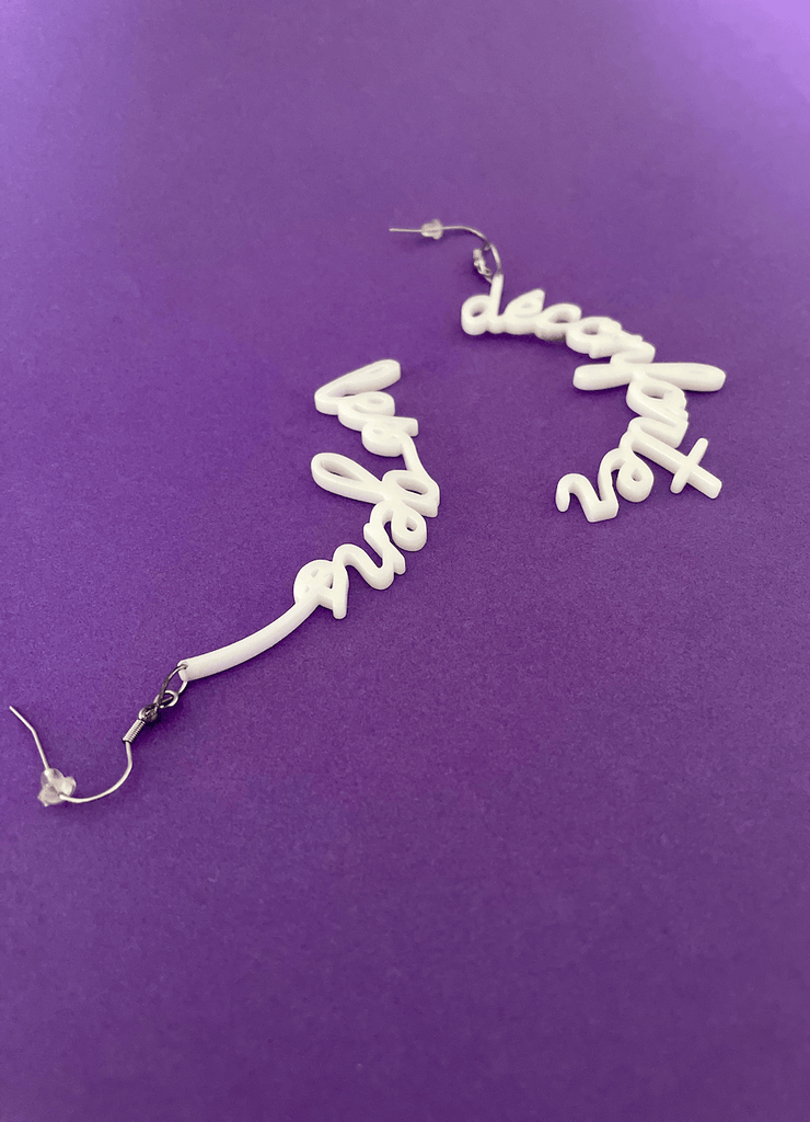 EN BOUCLE ! Le slogan à porter - ASSIAKARA vêtement non genré genderless no gender mode unisexe look androgyne dégenrer degender fashion sur mesure inclusivité inclusif inclusive