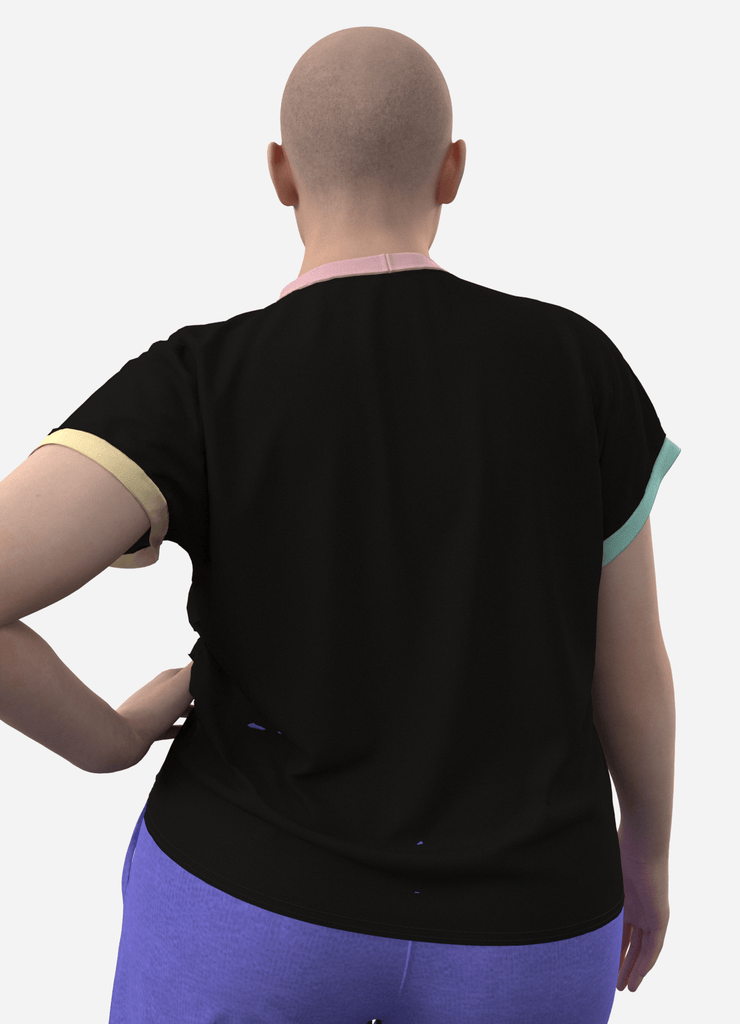 JDLF - le t-shirt qui s'exprime ! - ASSIAKARA vêtement non genré genderless no gender mode unisexe look androgyne dégenrer degender fashion sur mesure inclusivité inclusif inclusive