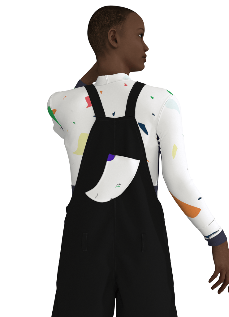 TOUCHER - le croptop moulant - ASSIAKARA vêtement non genré genderless no gender mode unisexe look androgyne dégenrer degender fashion sur mesure inclusivité inclusif inclusive